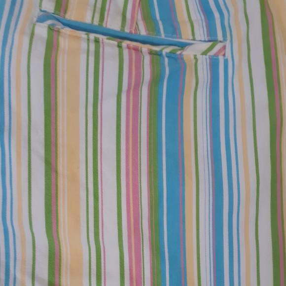 Vtg St Aumont striped Golf capri pants sz 6 *T - Picture 3 of 5